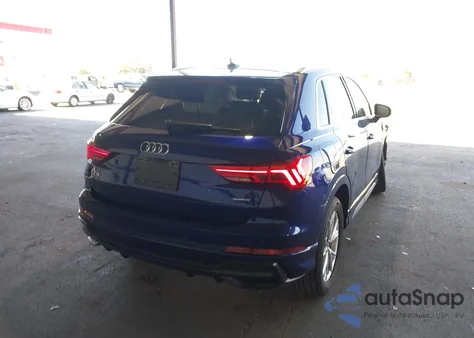 2021 Audi Q3 Premium Plus 45 Tfsi S Line Quattro Tiptronic from USA, damaged, VIN WA1EECF33M1131217